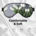 SSIMOO White Tulips Eye Mask - Soft Double-Sided Light Blocking for Better Sleep - Buy Online on GoSupps.com