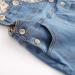 KIDSCOOL SPACE Baby & Little Boys/Girls Light Blue Denim Overalls | 18-24 Months | Ripped & Soft Washed Design | Style 2061 - Buy Online on GoSupps.com