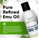 100% Pure Organic Emu Oil - Hair & Body Oil for Healing Pain Relief & Hair Growth | Premium Quality | 2 Fl. Oz - Buy Online on GoSupps.com