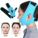 Dioche Double Chin Reducer V Shape Face Slimming Belt Breathable Adjustable V Line Face-Lift Strap Double Chin Reducer for Eliminates Sagging Skin Tightening and Anti Aging - Buy Online on GoSupps.com