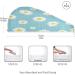 Buy Daisy Flower Dry Hair Cap - 2 Piece Quick Drying Towel Set with Button Headband | Super Absorbent & Comfortable | International Shipping - Buy Online on GoSupps.com