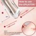Rechargeable Cordless Epilator for Women - Rose Gold Hair Removal Device for Face, Arms, Legs, and Underarms - Buy Online on GoSupps.com