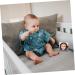 Ibasenice 4-Piece Fabric Book Set | Soft Black & White Learning Toys for Babies & Toddlers | Peach Skin Baby Books - Buy Online on GoSupps.com