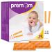 Premom 50 x pregnancy test early test 10 Miu/ml - sensitive pregnancy test - early pregnancy test stripes with maximum accuracy |Reliable ultra early test pregnancy 1 piece (50s pack)