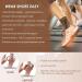 Copper Ankle Brace Copper Infused Ankle Support Compression Sleeve for Foot Pain Relief Plantar Fasciitis Sprained Ankle Achilles Tendonitis Open Toe Compression Socks for Men Women(M) - Buy Online on GoSupps.com