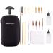 Boosteady Universal Handgun Cleaning Set for .22 .357 .38 9mm & .45 Caliber - Includes Bronze Bore Brush & Brass JAG Adapter - Perfect for Hunting & Maintenance - Buy Online on GoSupps.com