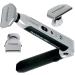 Platinum Pro by MANGROOMER New Back Shaver with 3 Shock Absorber Flex Heads, Power Hinge, Extreme Reach Handle & Bonus Case! (Generation 8.0), 4 Piece Set