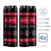 ABOVE 12 Hours Deodorant Set - Dry Spray for Men - Sensual and Floriental Fragrance - Protects Against Sweat and Body Odor - Offers Instant Freshness - Stain Free Application - Feel Free Zero - 4 pc Zero Men 5.07 Fl Oz (Pack of 4) - Buy Online on GoSupps.com