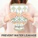 Naanle Flower Heat Bottle - 1L Transparent Hot Water Bottle for Heat & Cold Therapy Pain Relief for Bed & Hand/Foot - Buy Online on GoSupps.com
