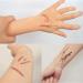 COKOHAPPY Halloween Bleeding Wound Scar Temporary Tattoo - 10 Sheets for Party Cosplay Costume, Realistic Look - Buy Online on GoSupps.com