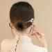 inSowni 8 Pieces Decorative Retro Crystal Pearl Silver Hair Sticks Pins with Pendants Asian Chinese Hanfu Cloud Star Lotus Flower Hair Forks Chopsticks Bun Updo Holders Long Hairpins for Women Girls - Buy Online on GoSupps.com