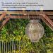 Outdoor Solar Light Hollow-Out Iron Art Solar Lantern Light Hanging Solar Garden Lights Balcony Patio Pathway Lighting (Color : A) (A ) - Buy Online on GoSupps.com