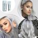 Coloriage des cheveux naturels - 100 ml de cr me tonalisante pour couvrir les cheveux gris l'action nourrissante et l' clat visible | Traitement long terme pour les hommes et les femmes ayant un ef - Buy Online on GoSupps.com