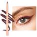 OULAC Crayon Yeux Waterproof Eye Liner et Lip Liner Prune Mat avec Couleur Intense Eyeliner Anti-salissures Texture Lisse et Cr meuse Tenue 12h+ Vegan (L07) Heartfelt LL07 Heartfelt