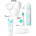 Buy Happybrush ECO VIBE 3 Electric Toothbrush - Sustainable 6-Week Battery 3 Brush Heads & Toothpaste - White/Mint - Buy Online on GoSupps.com