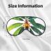 Soft Summer Coconut Tree Eye Mask - Adjustable Breathable Light Blocking Double-Sided Sleep Mask for Comfortable Rest - Buy Online on GoSupps.com