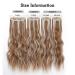 Buy Yddm 24-Inch Wavy Hair Extensions - Clip-In Synthetic Hair - Full Head 4PCS - Affordable Realistic Look for Women 27H60# - Buy Online on GoSupps.com