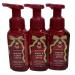 Bath and Body Works Winter Candy Apple Gentle & Clean Foaming Hand Soap Pack of 3