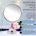 XXLarge 3X Weak Magnifying Mirror with Stand for Desk and Table - Double Sided 3X/1X Magnification - 17 Tall, 11 Wide - Perfect for Retail Stores and Makeup Vanity - Buy Online on GoSupps.com