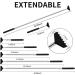 SHINCEL Portable Retractable Telescoping Claw Back Scratcher with Carrying Bag - Perfect Gift for Men, Women, and Kids | Black Blue - Buy Online on GoSupps.com