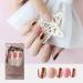 Vivid Stella 30-Piece Matt Artificial Nails Set | Hologram Acrylic Nails with 3D Rhinestones - Perfect Nail Art for Girls - Buy Online on GoSupps.com