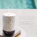 Large Room White Ceramic Essential Oil Diffuser - 250ml Aromatherapy Diffuser with 4 Timers, 7 Night Lights, and Auto Off Function - Ideal for Home Gift - Buy Online on GoSupps.com