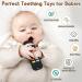 Tooth Forces for Babies 0-12 Months | Remote Control Teething Aid & Silicone Bath Toys for Toddlers | Perfect Gifts for Autism | Black - Buy Online on GoSupps.com
