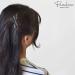 Parcelona French Bow Tortoise Shell Brown Matte Finish Set of 2 Hair Clip Barrettes | Made in France - Buy Online on GoSupps.com