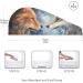Grey Brown Wolf Hair Towel 2 Pack | Super Absorbent Quick Dry Hair Turbans for Women & Girls - Perfect Hair Drying Solution - Buy Online on GoSupps.com