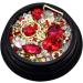 Jiklophg 2 Boxes 3D Nail Jewellery Mixed Acrylic Tip Flat Nail Rhinestone Manicure DIY Nail Art Decoration (Large Red AB Shaped 1 Each) - Buy Online on GoSupps.com