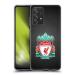 Head Case Designs Officially Official Liverpool Football Club Pixel Black 1 Crest 2 Soft Gel Handy Shell Capprint Compatible with Galaxy A52 / A52S / 5G (2021) Galaxy A52 / A52S / 5G (2021) Black pixel 1