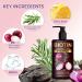 Onion Biotin and Rosemary Shampoo Onion and Rosemary Shampoo for Volumizing & Moisturizing Hair Shampoing 3 en 1 l'oignon et au romarin pour tous types de cheveux rafra chit le cuir chevelu (2pc) - Buy Online on GoSupps.com