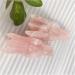 2pcs Handwork Natural Rose Crystal Dragon Pink Quartz Stone and Crystals Natural Luster - Buy Online on GoSupps.com