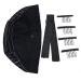Stretchable Mesh Dome Wig Cap with 1 Elastic Band and 4 Combs - Medium Black 13x4 Lace Front Wig - Buy Online on GoSupps.com