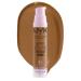 NYX Professional MakeUp covering serum with natural finish and medium opacity bar with me concealer serum camel 9.6 ml 10 camel 9.6 ml (1 Pack)