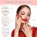 ASTER 10 Pcs Press on Nail Storage Box with Adhesive Double Sided Tape Acrylic Fake Nail Box Nail Display Packaging Box Transparent Nail Storage Boxes for Home DIY Nail Salon(Round Corner) - Buy Online on GoSupps.com