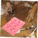 Milisten 2pcs Puppy Candy Molds De Silicona para Gelatinas Molde De Silicona para Resina Silicone Chocolate Mold Silicone Candy Mold Chocolate Molds Silica Gel Baking Supplies Cookie Pink 23X16CM - Buy Online on GoSupps.com