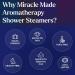 Miracle Made Aromatherapy Shower Steamers - Variety Pack of 6 Natural Essential Oil Shower Bombs for Relaxation and Pampering - Home Spa Gifts for Men, Women, Moms - Buy Online on GoSupps.com