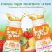 good2grow Strawberry Kiwi & Tropical Fruit Medley Juice 24-Pack - Non-GMO, BPA-Free, Full Serving of Fruits and Vegetables - 6oz Bottles - Buy Online on GoSupps.com