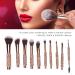 Professional Makeup Brush Set - Soft Hair Brushes for Loose Powder Eyeshadow & Eyebrows | Charming Beauty Kit with Storage Bag - Buy Online on GoSupps.com