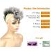 Jerry Curly Afro Puff Mohawk Ponytail with Bangs | Synthetic Fauxhawks Bun Extensions - Buy Online on GoSupps.com