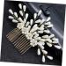 FRCOLOR Jeweled Hair Clips hair headdress hair combs for women Side Hair crystal hair hair barrettes for women crystal side pearl hair jewelry wedding Hair Side Comb Clip - Buy Online on GoSupps.com