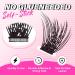 PRO Self Adhesive Eyelashes Kit - 120pcs Press On Lashes Lash Fixative & Remover Easy Home Application | Velvety D-10-18mix Eyelash Extension Set - Buy Online on GoSupps.com