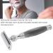 Manual Razor Holder - Gray Metal Open Comb Shaving Stand for Men | Premium Grooming Accessory - Buy Online on GoSupps.com