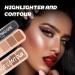 4 Colors Contour Palette - Natural Face Contouring Highlighters & Bronzer Makeup Kit for Beginners | All-in-One Makeup Contour Set (02 1.02 oz - Buy Online on GoSupps.com