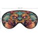 Japanese Fiery Dragon Sleep Mask - Adjustable Eye Shade for Ultimate Light Blocking | Perfect for Men & Women - Buy Online on GoSupps.com