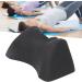 Neck Wedge Bed Sleeping Stretching Pillow Cervical Wedge Temporal Mandibular Joint Relieving Device Cervical Traction Discomfort Relieve Jaw Release Tool (Black) - Buy Online on GoSupps.com