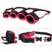 SONERNT Dog Muzzle Anti Biting Barking and Chewing Breathable Adjustable Nylon Muzzle for Small Medium Large Dogs (Red L) Red L - Buy Online on GoSupps.com