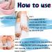 40 Ginger Foot Pads for Stress Relief & Better Sleep | Natural Bamboo Vinegar Foot Masks & Patches for Foot Care - Buy Online on GoSupps.com