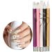 5Pcs Manicure Chic Silicone UV Gel Polish Pen Mixing Brushes Nail Art Supplies - Buy Online on GoSupps.com